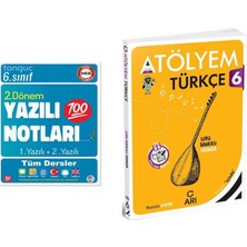 Tonguç Akademi 6. Sınıf Yazılı Notları 2. Dönem 1 ve 2. Yazılı ve Arı Yayıncılık 6. Sınıf Türkçe Atölyem