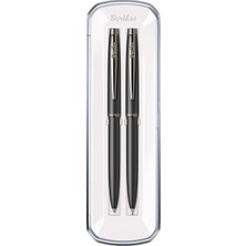 Mcreative 108M Prestige Tükenmez Kalemversatil Kalem Takım Mat Siyah