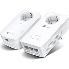 TL-WPA8631P Kıt, AV1300 Gigabit Priz Soketli Ac Wi-Fi Powerline Adaptör Kiti