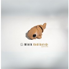 Kedi Balığı 3D Hareketli Oyuncak - Model Midi (Orta) Boy