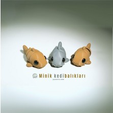Kedi Balığı 3D Hareketli Oyuncak - Model Midi (Orta) Boy