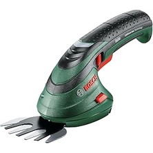 Bosch Home And Garden Isio Akülü Çim Makası Seti (3,6 Volt, Bıçak Uzunluğu 12 Cm, Bıçak Mesafesi 8 Mm, Yumuşak Kılıfda)