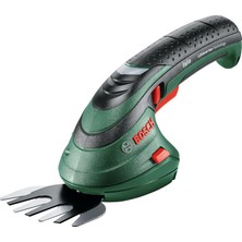 Bosch Home And Garden Isio Akülü Çim Makası Seti (3,6 Volt, Bıçak Uzunluğu 12 Cm, Bıçak Mesafesi 8 Mm, Yumuşak Kılıfda)