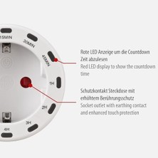 Brennenstuhl İç Mekan Kullanımı İçin 12 Proglamlı LED Işıklı Zaman Ayarlı Priz