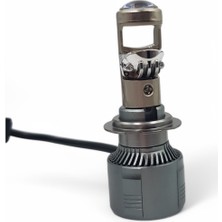 H7 Mini LED Xenon Kendinden Mercekli 16000LM 40WALTT 6000K Beyaz