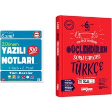 Tonguç Akademi 6. Sınıf Yazılı Notları 2. Dönem 1 ve 2. Yazılı ve Ankara Yayıncılık 6. Sınıf Türkçe Güçlendiren Soru Bankası