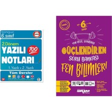 Tonguç Akademi 6. Sınıf Yazılı Notları 2. Dönem 1 ve 2. Yazılı ve Ankara Yayıncılık 6. Sınıf Fen Bilimleri Güçlendiren Soru Bankası