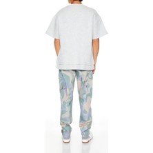 F21 Kamuflaj Desenli Kargo Jogger Pantolon
