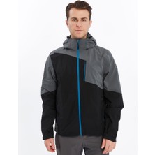 Mapamyumco Windbreaker Erkek Ceket-Füme-Siyah