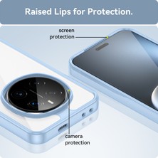 Seniee Huawei Honor Magic 7 Pro Kılıf, Şeffaf Tasarımlı Darbeye Dayanıklı Telefon Kılıfı, Tampon Hibrit Şeffaf Kapak Huawei Honor Magic 7 Pro (Yurt Dışından)