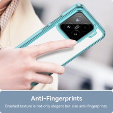Seniee Xiaomi 15 Pro Kılıf, Şeffaf Tasarımlı Darbeye Dayanıklı Telefon Kılıfı, Tampon Hibrit Şeffaf Kapak Xiaomi 15 Pro (Yurt Dışından)