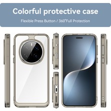 Seniee Huawei Honor Magic 7 Pro Kılıf, Şeffaf Tasarımlı Darbeye Dayanıklı Telefon Kılıfı, Tampon Hibrit Şeffaf Kapak Huawei Honor Magic 7 Pro (Yurt Dışından)