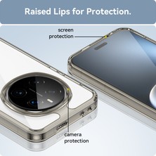 Seniee Huawei Honor Magic 7 Pro Kılıf, Şeffaf Tasarımlı Darbeye Dayanıklı Telefon Kılıfı, Tampon Hibrit Şeffaf Kapak Huawei Honor Magic 7 Pro (Yurt Dışından)