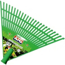 24 Taraklı 62CM Büyük Boy Tırmık Sağlam Plastik Yaprak Toplama Tırmığı Jumbo Boy Kırılmaz Üründür