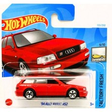 Hot Wheels Tekli Arabalar '94 Audi Avant Rs2 HTC54 Oyuncak Araba 3+ Yaş İçin Kırmızı Renk