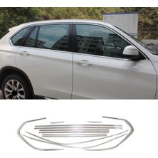 Bmw X5 Uyumlu 2014 2019 Cam Çıtası Kaplama Krom