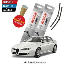 Alfa Romeo 159 2005  Silecek Takımı Bosch Aeroeco