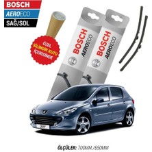 Peugeot 307 2007  Silecek Takımı Bosch Aeroeco