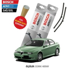 Alfa Romeo 146 1997  Silecek Takımı Bosch Aeroeco