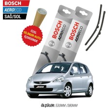 Honda Jazz 2007  Silecek Takımı Bosch Aeroeco