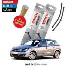 Fuhe Opel Astra H 2006  Silecek Takımı Bosch Aeroeco