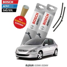 Peugeot 307 2004  Silecek Takımı Bosch Aeroeco