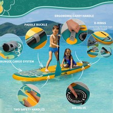 Lethe Boards Paddleboard 240 x 76 x 15 cm Çocuk Sörf Tahtası Seasee Fullset