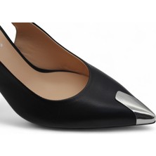 Gizzelli Shoes Metal Detaylı Topuklu Sandalet
