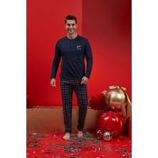 Füme Erkek Pijama Takımı M  Beden