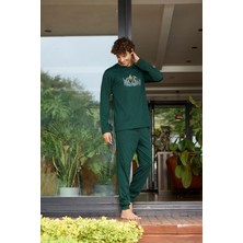 Kly Erkek Gri O Yaka Pijama Takımı