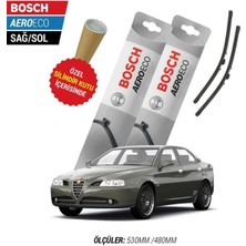 Alfa Romeo 166 1999  Silecek Takımı Bosch Aeroeco