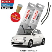 Fiat 500 2009  Silecek Takımı Bosch Aeroeco