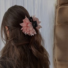 Chance Gift Çiçekli Mandal Toka Küçük Mandal Toka Kumaş Çiçekli Saç Tokası Modern Saç Dekorasyonu