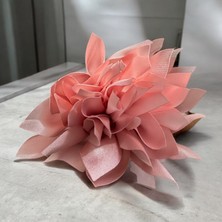 Chance Gift Çiçekli Mandal Toka Küçük Mandal Toka Kumaş Çiçekli Saç Tokası Modern Saç Dekorasyonu