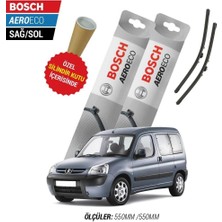 Fuhe Peugeot Partner 2004  Silecek Takımı Bosch Aeroeco