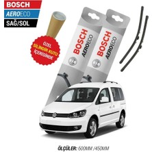 Fuhe Volkswagen Caddy 2016  Silecek Takımı Bosch Aeroeco