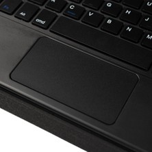 ZORE Galaxy Tab A 8.0 (2019)  Uyumlu Zore Border Keyboard Bluetooh Bağlantılı Standlı Klavyeli Tablet Kılıf
