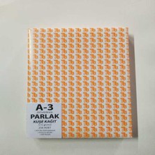 Turuncu Beyaz A3 Parlak Kuşe 115GR 250'LI