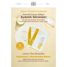 Lamelin C Vitamini İçeren Aydınlatıcı Ton Eşitleyici Kağıt Maske Lamelin Vitamin Mask