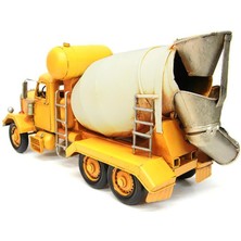 Kenpazar Dekoratif Metal Beton Mikseri Biblo Dekoratif
