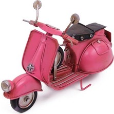 Kenpazar Dekoratif Metal Scooter Biblo Dekoratif