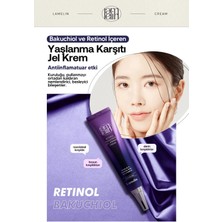 Lamelin Retinol ve Bakuchiol Içeren Çizgi ve Leke Önleyici Jel Krem Lamelin Retinol Bakuchiol 30 ml