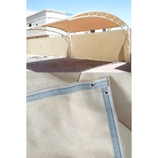 Branda Dünyası 2 x 18.5 Metre Otopark Gölgelik File %95 Krem