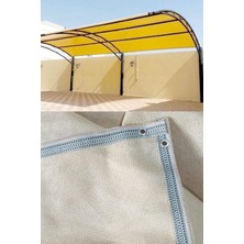 Branda Dünyası 4 x 56.5 Metre Otopark Gölgelik File %95 Krem