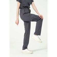 Pratik Medikal Füme Likralı Kargo Cep Doktor Hemşire Forması Tek Alt