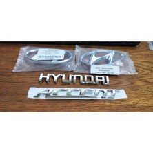 Hyundai Accent Era Arka Bagaj Arması 2007 Accent Era Arka Arma Logo Amblemi