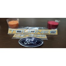 Tourneo+Courier+Bagaj+Yazısı+Tourneo+Courier+ Arka +Arma Logo + 2013-2020 +3lü+Set+Courier+Amblemi