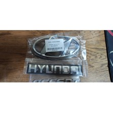 Hyundai Blue Ön Arma 2010 Sonrası Ön Arma + Hyundai Yazı + Accent Yazı