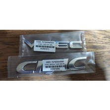 Civic Bagaj Yazısı + Vtec Bagaj Yazısı
