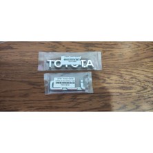 Toyota Bagaj Yazısı Gli Yazı Corolla Efsane Kasa AE101 1992-1997 Uyumlu Oem  Ithal 2li